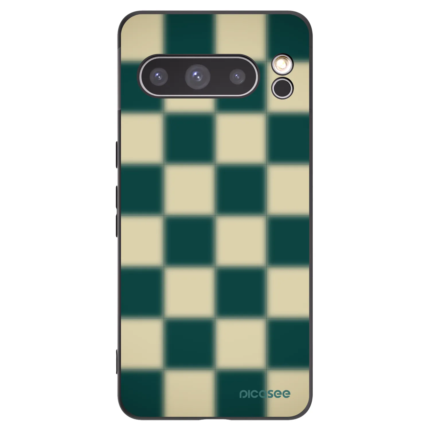 Picasee silikonový černý obal pro Google Pixel 8 Pro - Shadow Chess