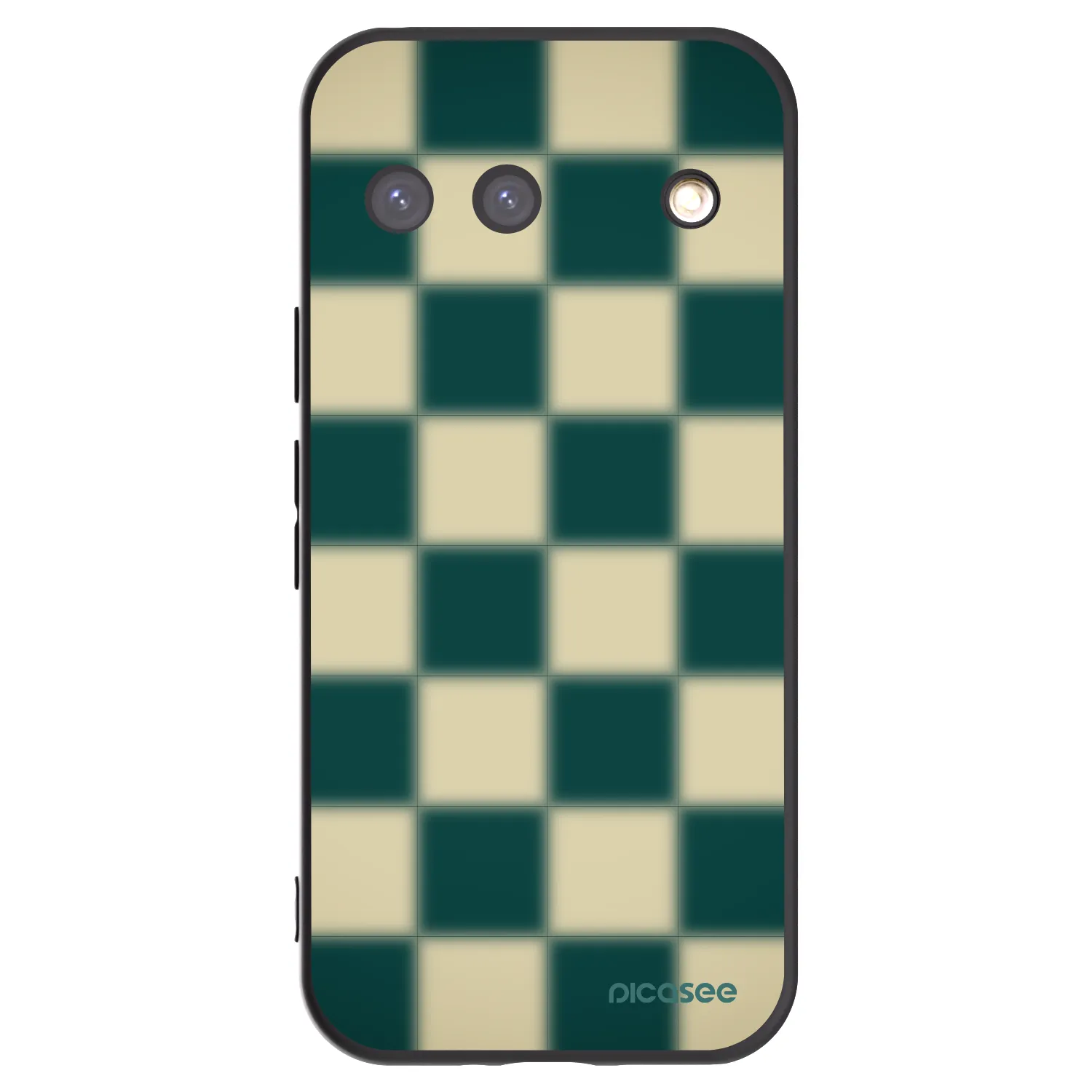 Picasee silikonový černý obal pro Google Pixel 9 - Shadow Chess