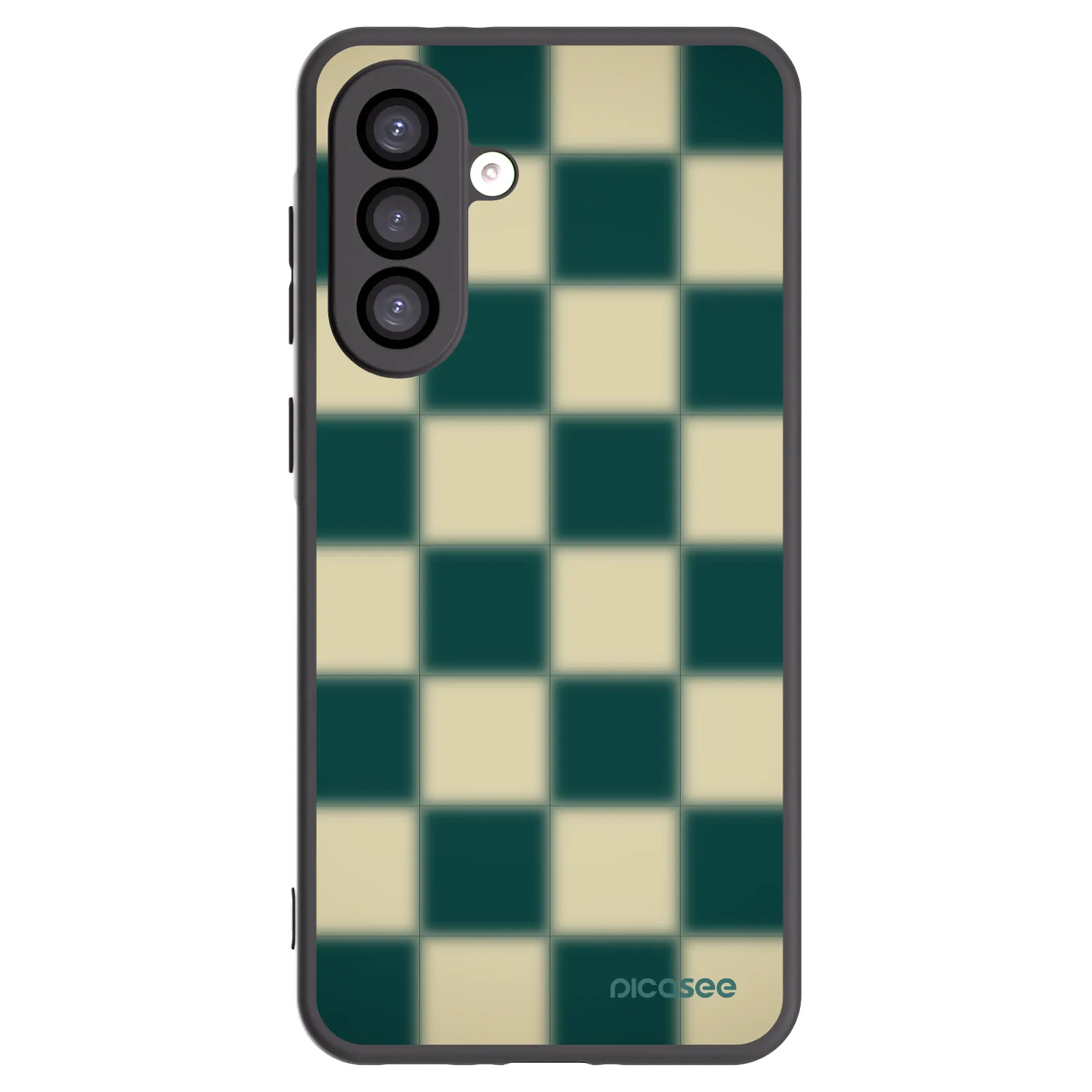 Picasee silikonový černý obal pro Samsung Galaxy A26 5G A266B - Shadow Chess