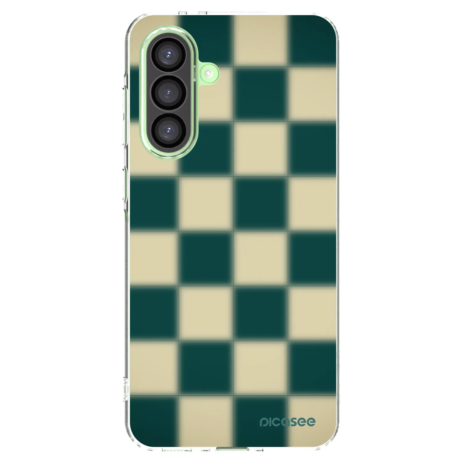 Picasee silikonový průhledný obal pro Samsung Galaxy A26 5G A266B - Shadow Chess