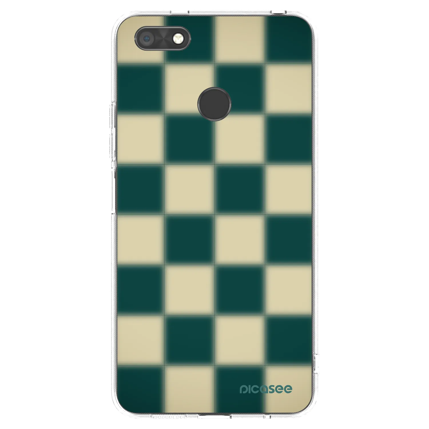 Picasee silikonový průhledný obal pro Huawei P9 Lite Mini - Shadow Chess