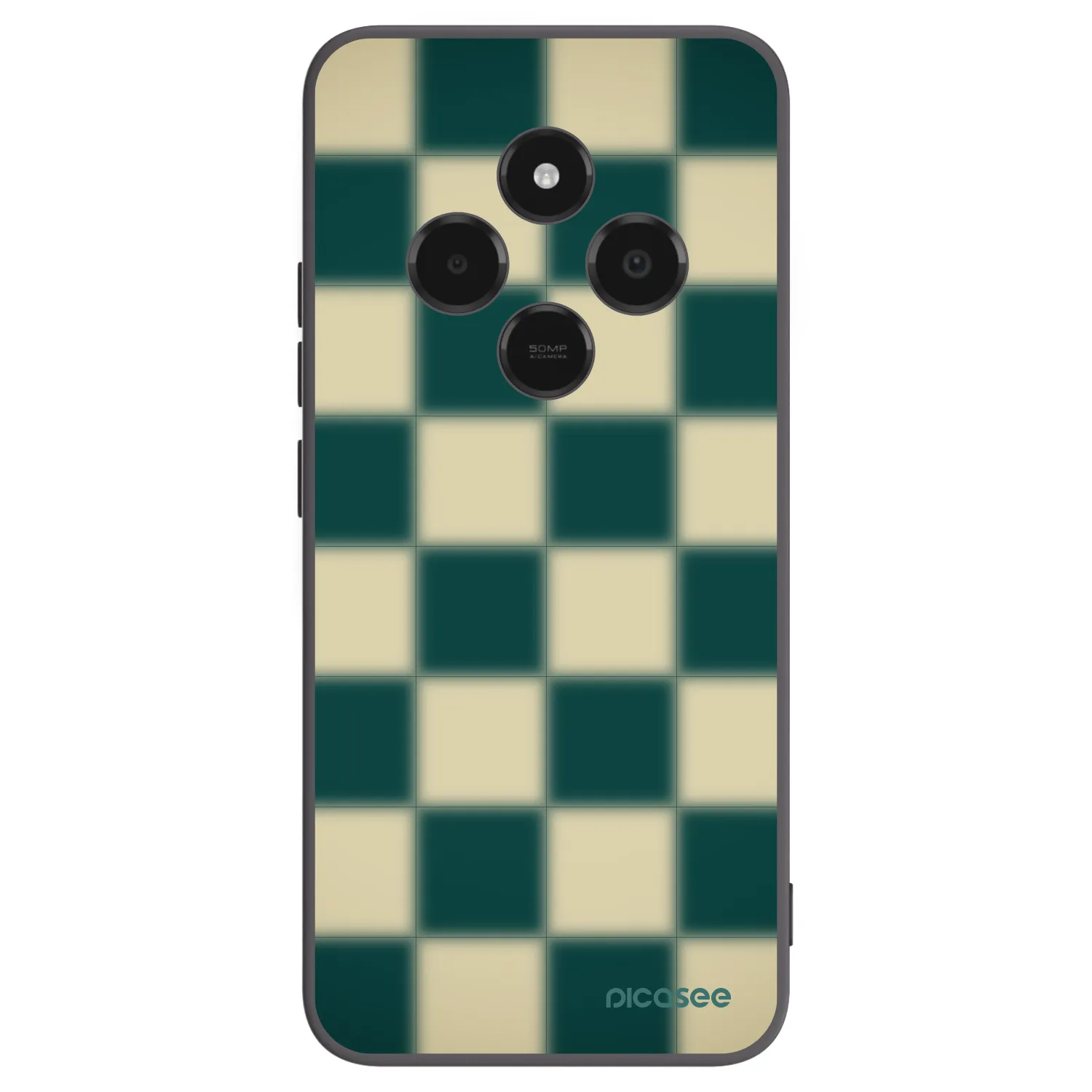 Picasee silikonový černý obal pro Xiaomi Poco C75 - Shadow Chess