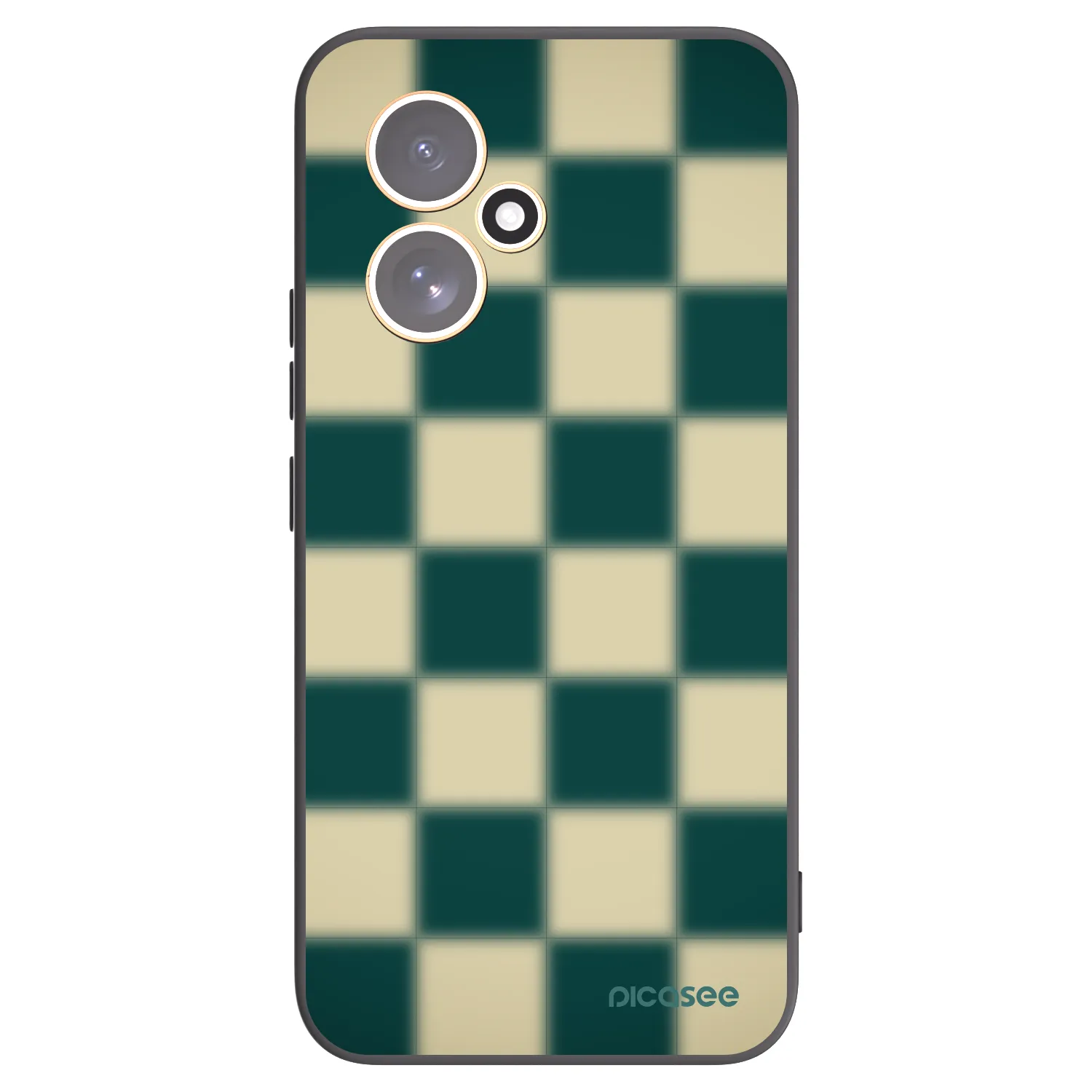 Picasee silikonový černý obal pro Honor 400 5G - Shadow Chess