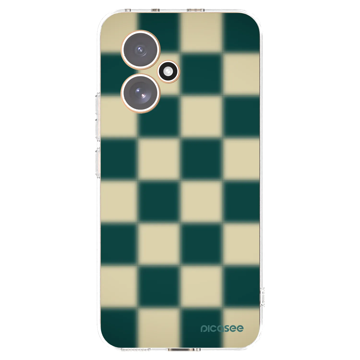 Picasee silikonový průhledný obal pro Honor 400 5G - Shadow Chess