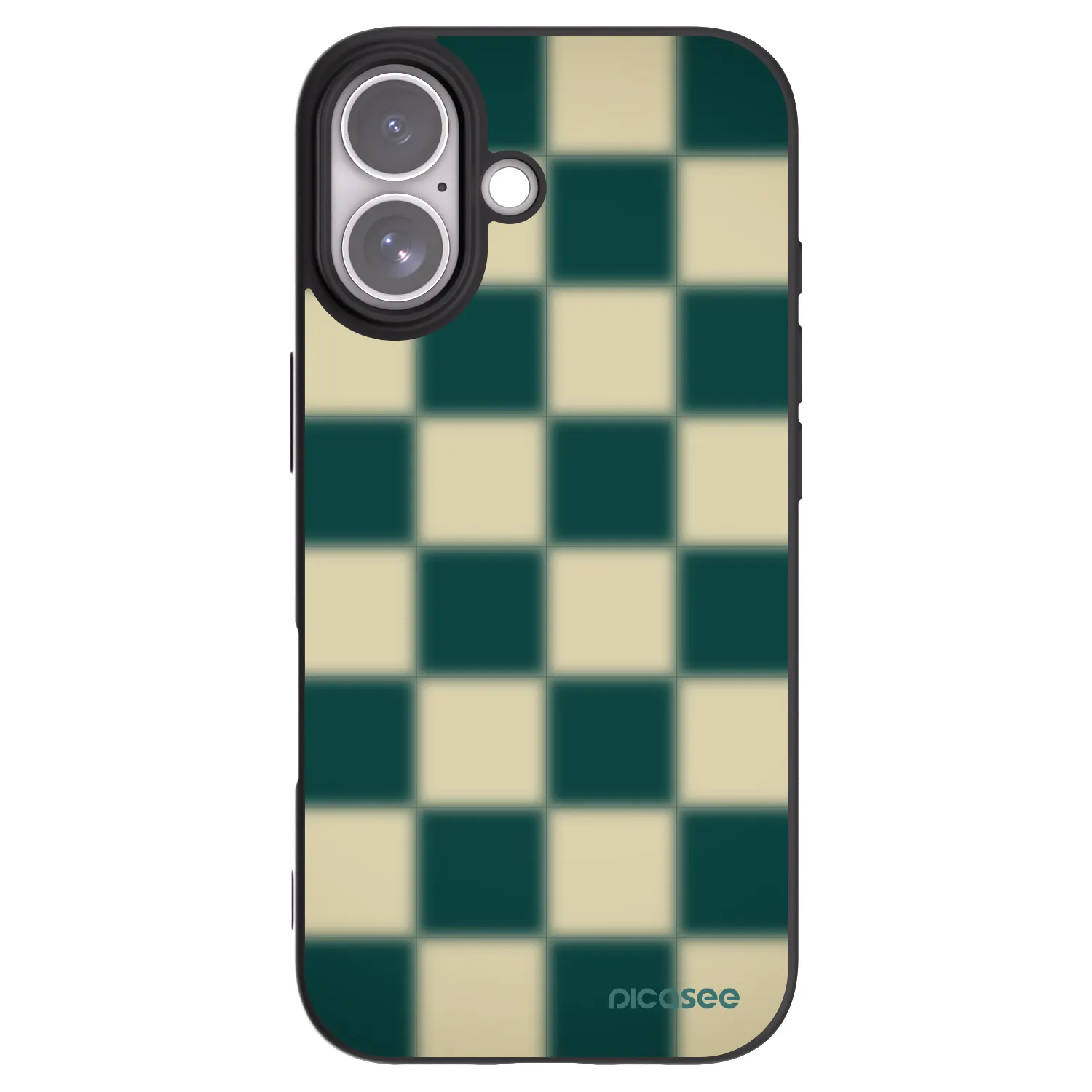 Picasee silikonový černý obal pro Apple iPhone 17 - Shadow Chess