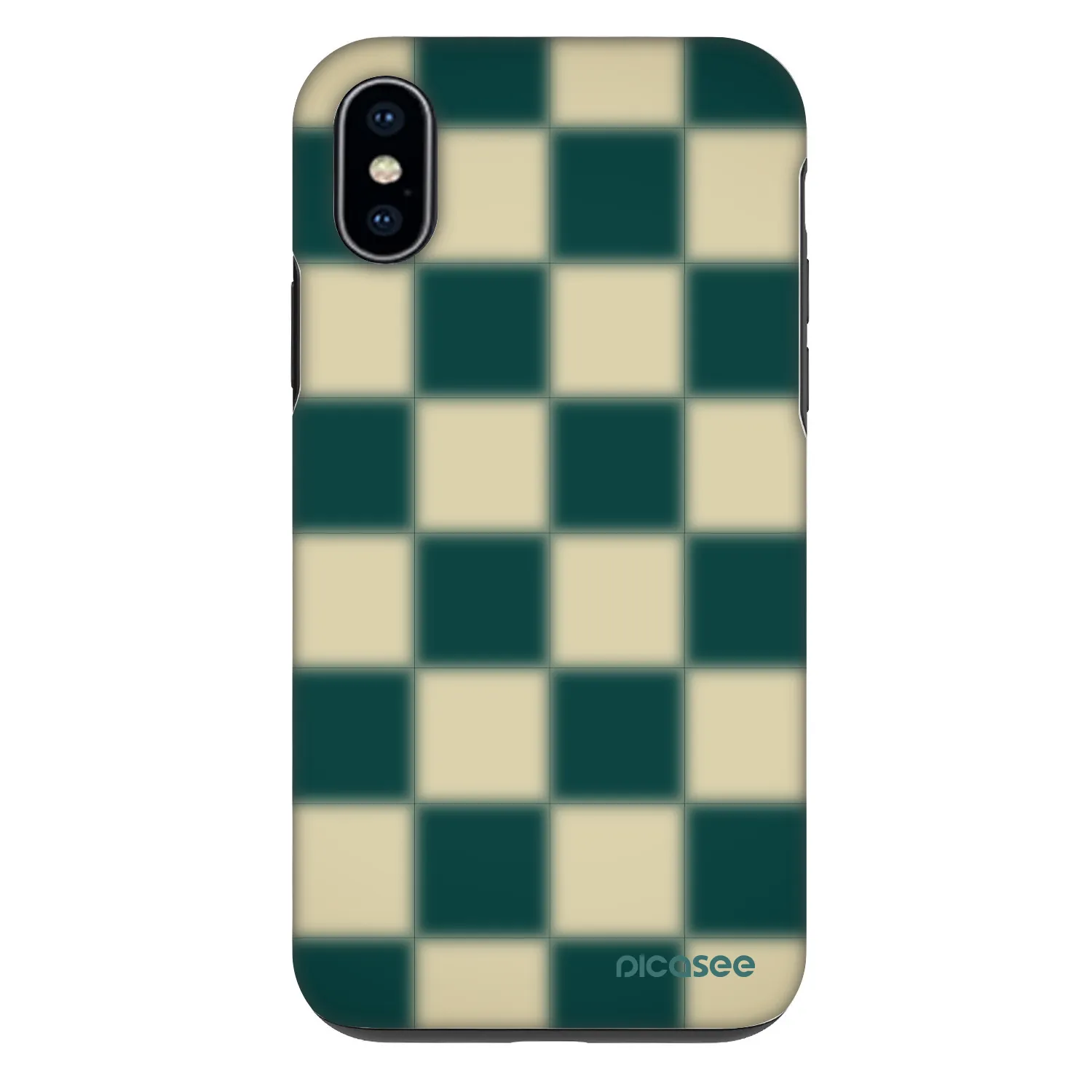Picasee Fashion Case pro Apple iPhone X/XS - Shadow Chess