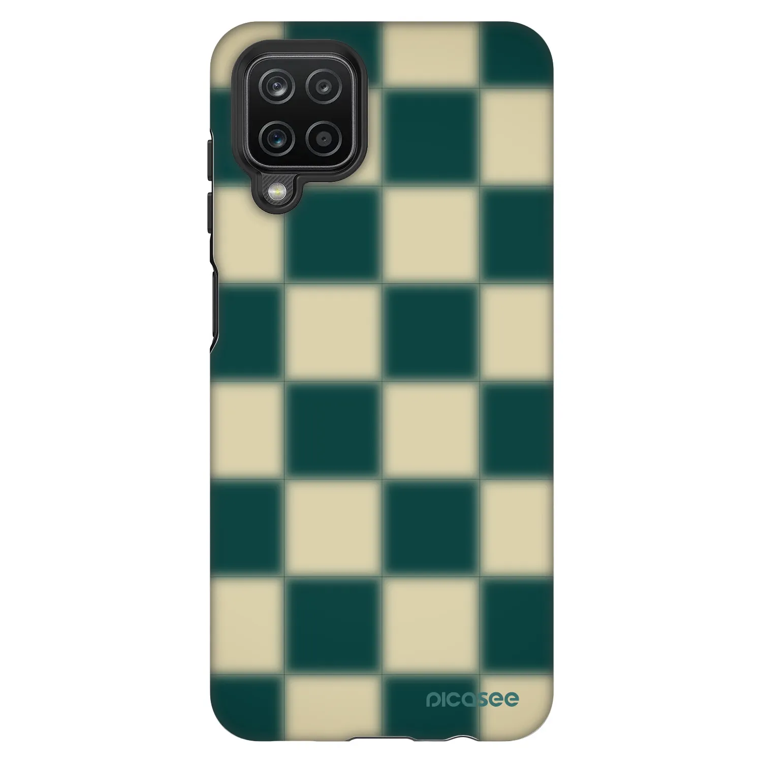Picasee Fashion Case pro Samsung Galaxy A12 A125F - Shadow Chess