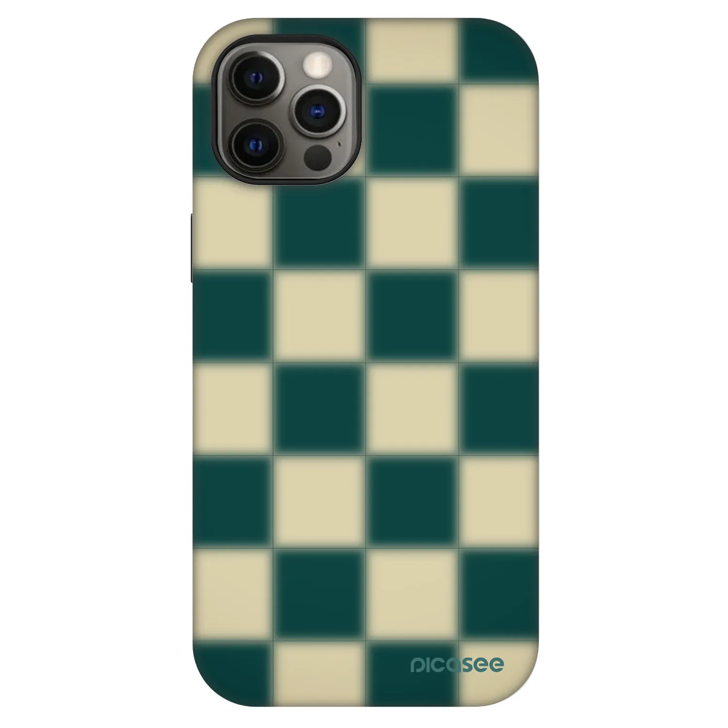Picasee Fashion Case MagSafe Apple iPhone 12 Pro - Shadow Chess