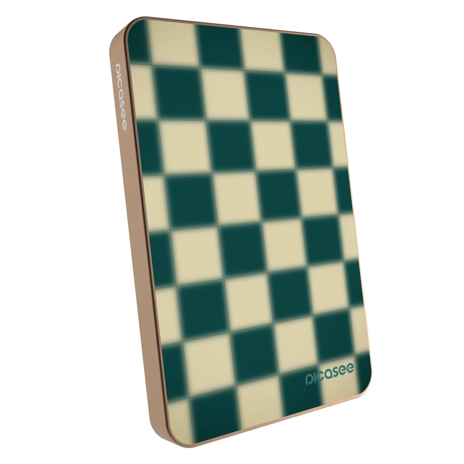 Picasee Powerbanka s MagSafe 5 000 mAh Zlatá - Shadow Chess