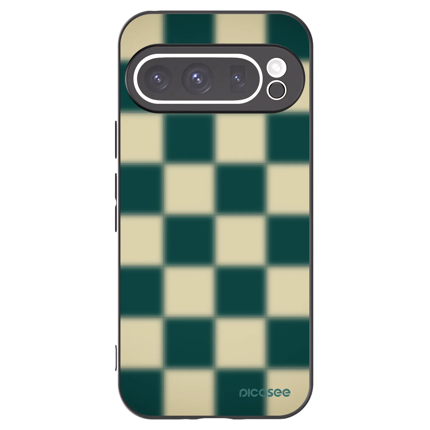 Picasee silikonový černý obal pro Google Pixel 9 Pro XL - Shadow Chess