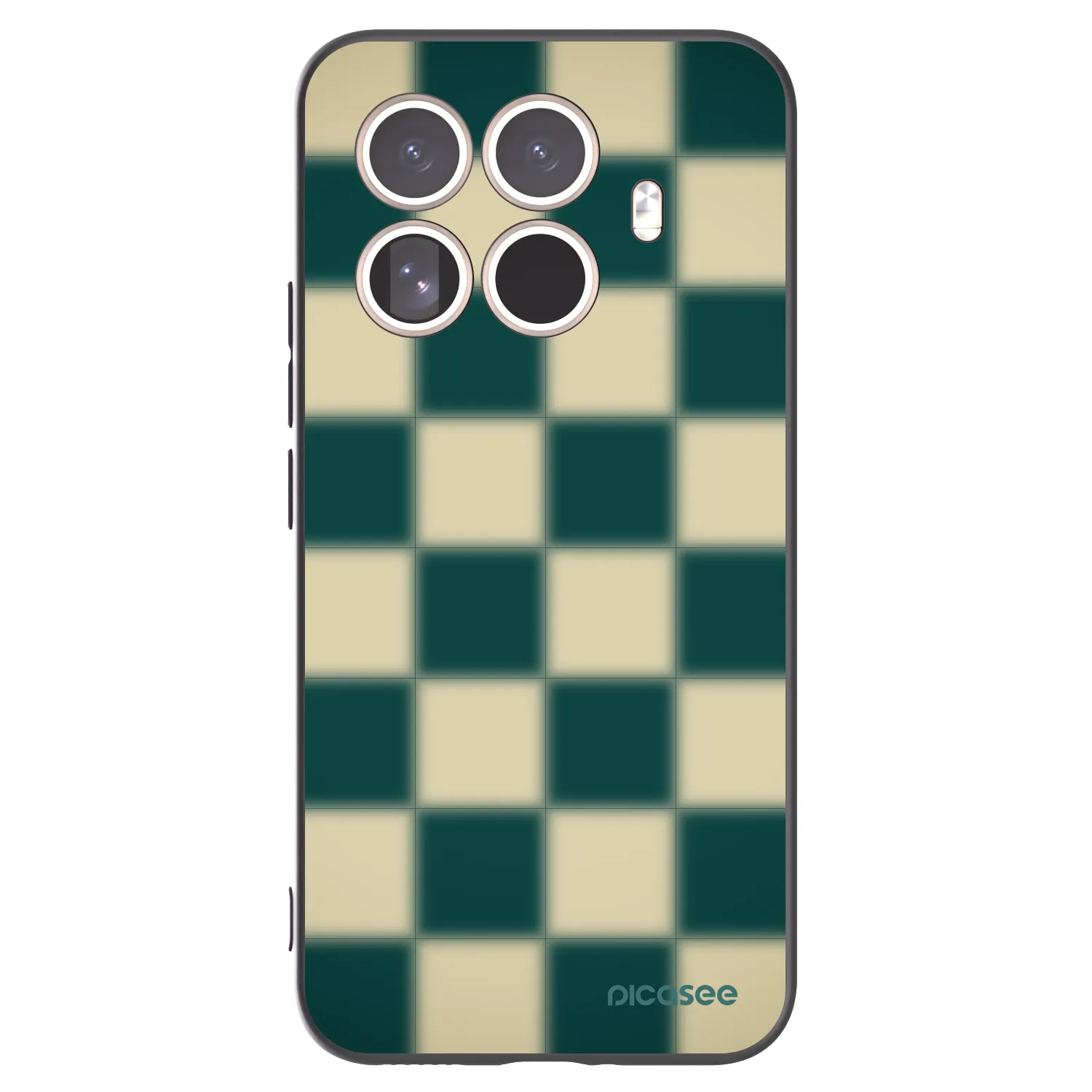 Picasee silikonový černý obal pro Xiaomi 15T Pro - Shadow Chess
