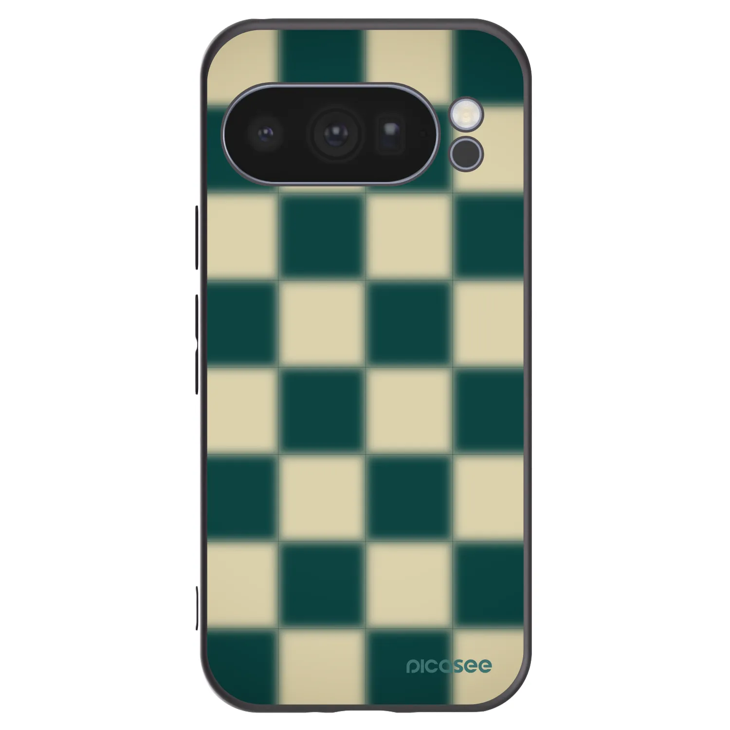 Picasee silikonový černý obal pro Google Pixel 10 Pro - Shadow Chess