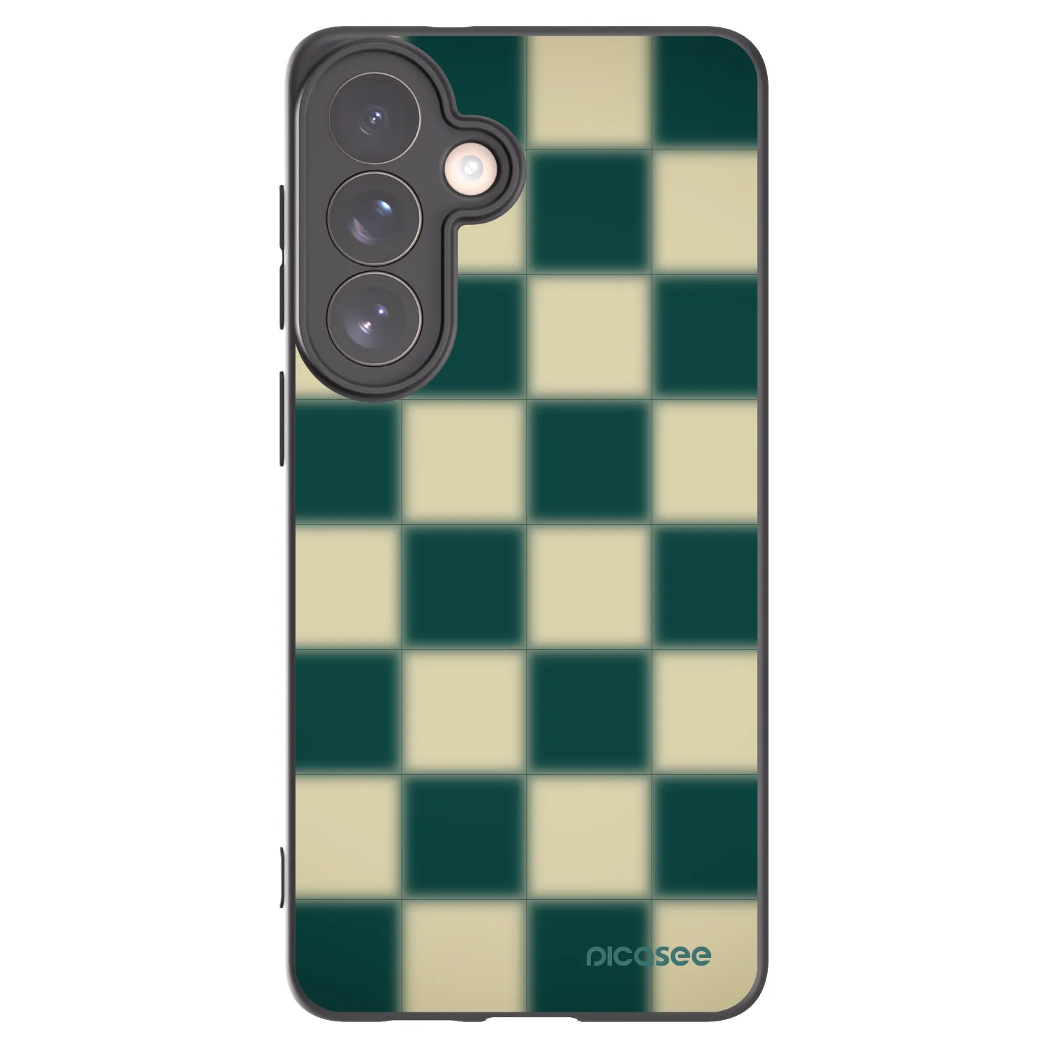 Picasee silikonový černý obal pro Samsung Galaxy S26+ - Shadow Chess