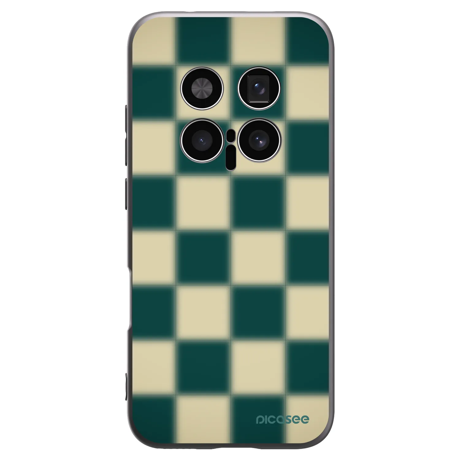 Picasee silikonový černý obal pro Honor Magic8 Pro 5G - Shadow Chess
