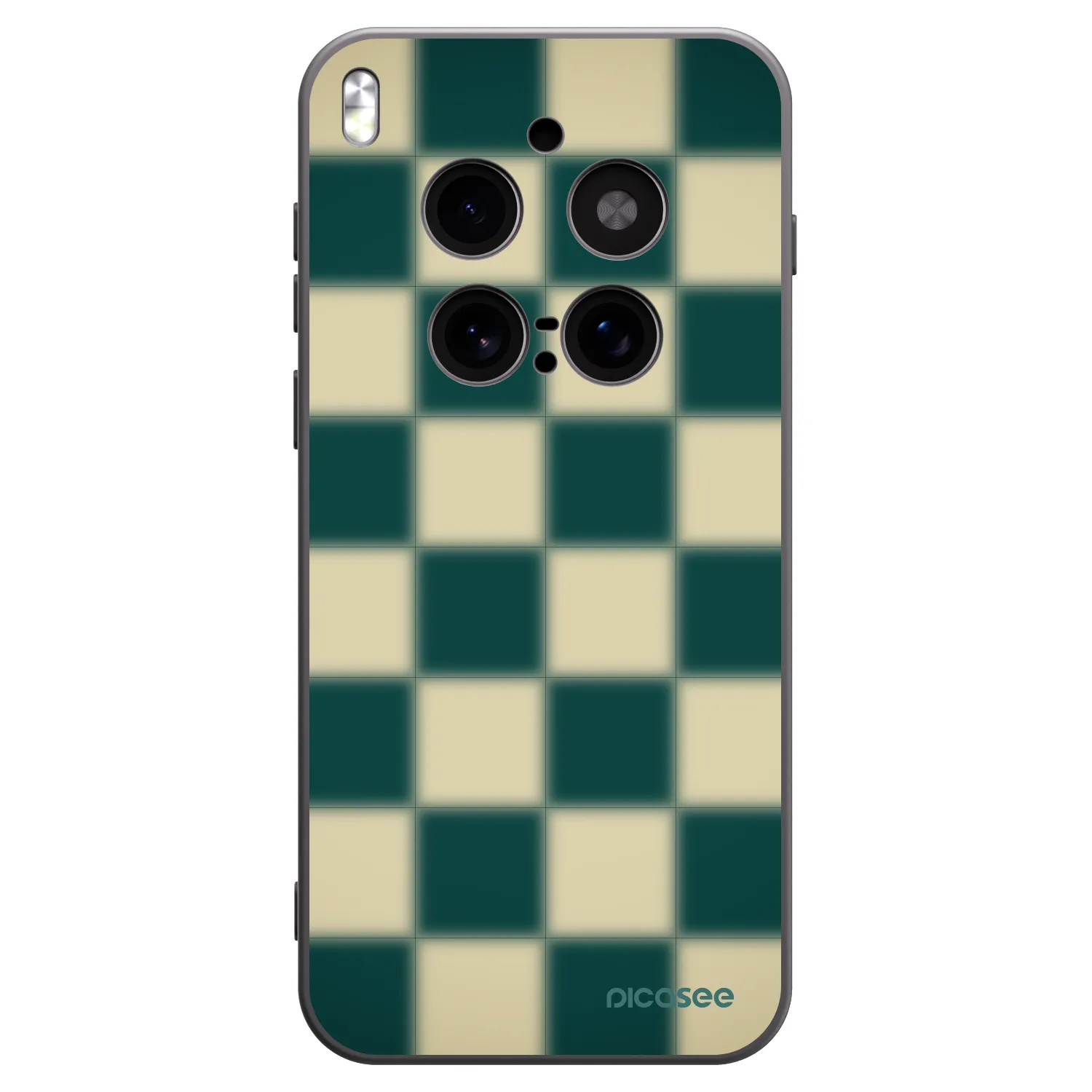 Picasee silikonový černý obal pro Vivo X300 Pro - Shadow Chess