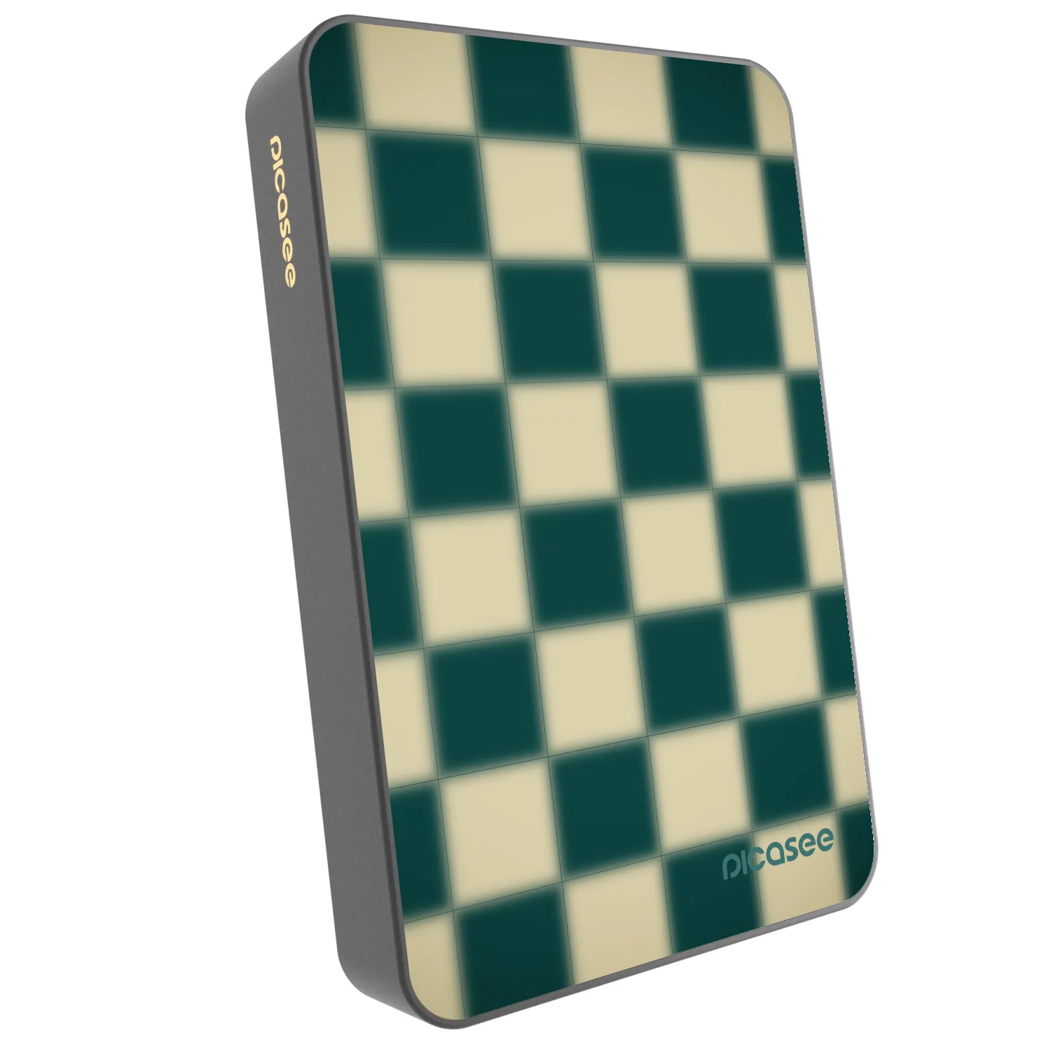 Picasee Powerbanka s MagSafe 10 000 mAh Šedá - Shadow Chess