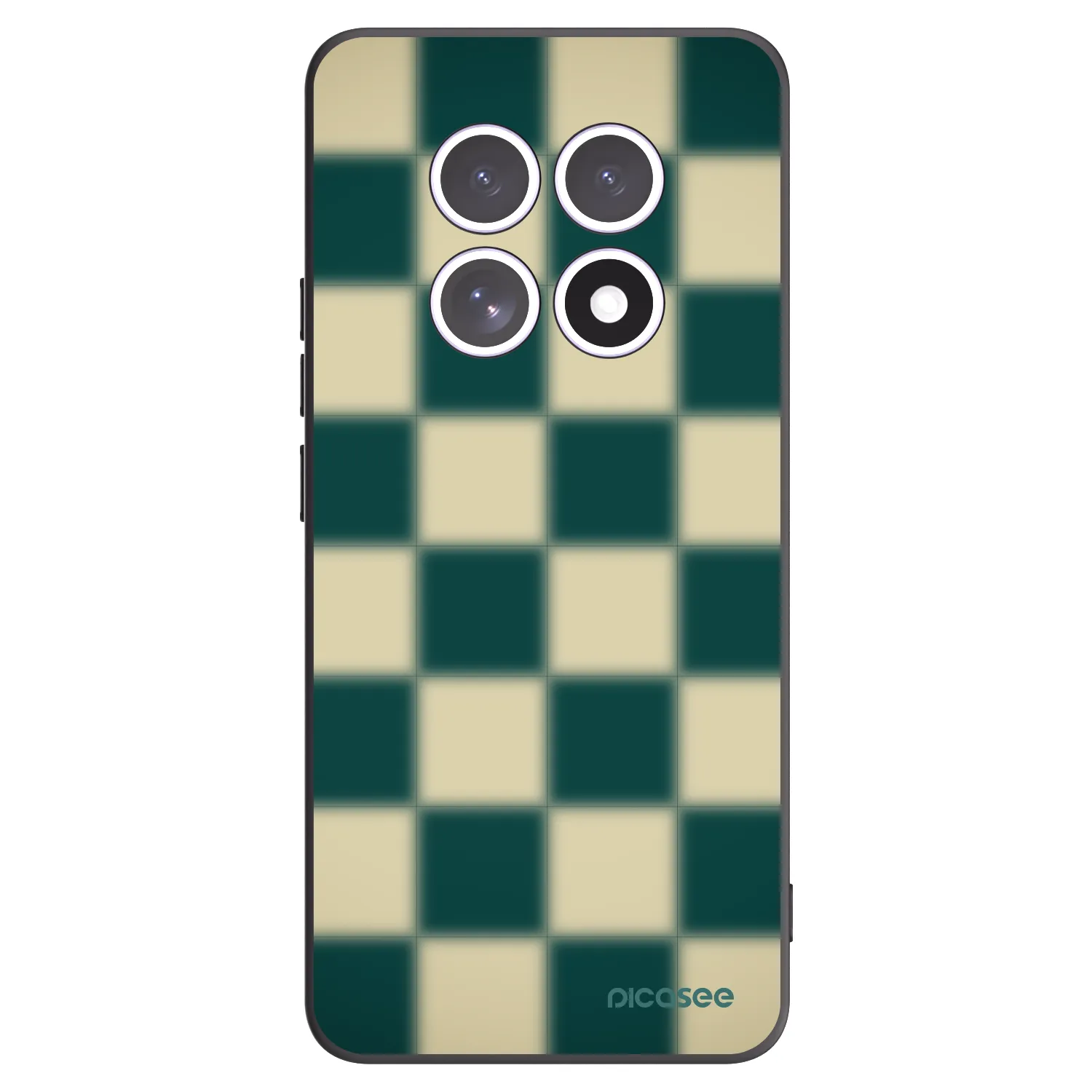 Picasee silikonový černý obal pro Xiaomi Redmi Note 15 5G - Shadow Chess
