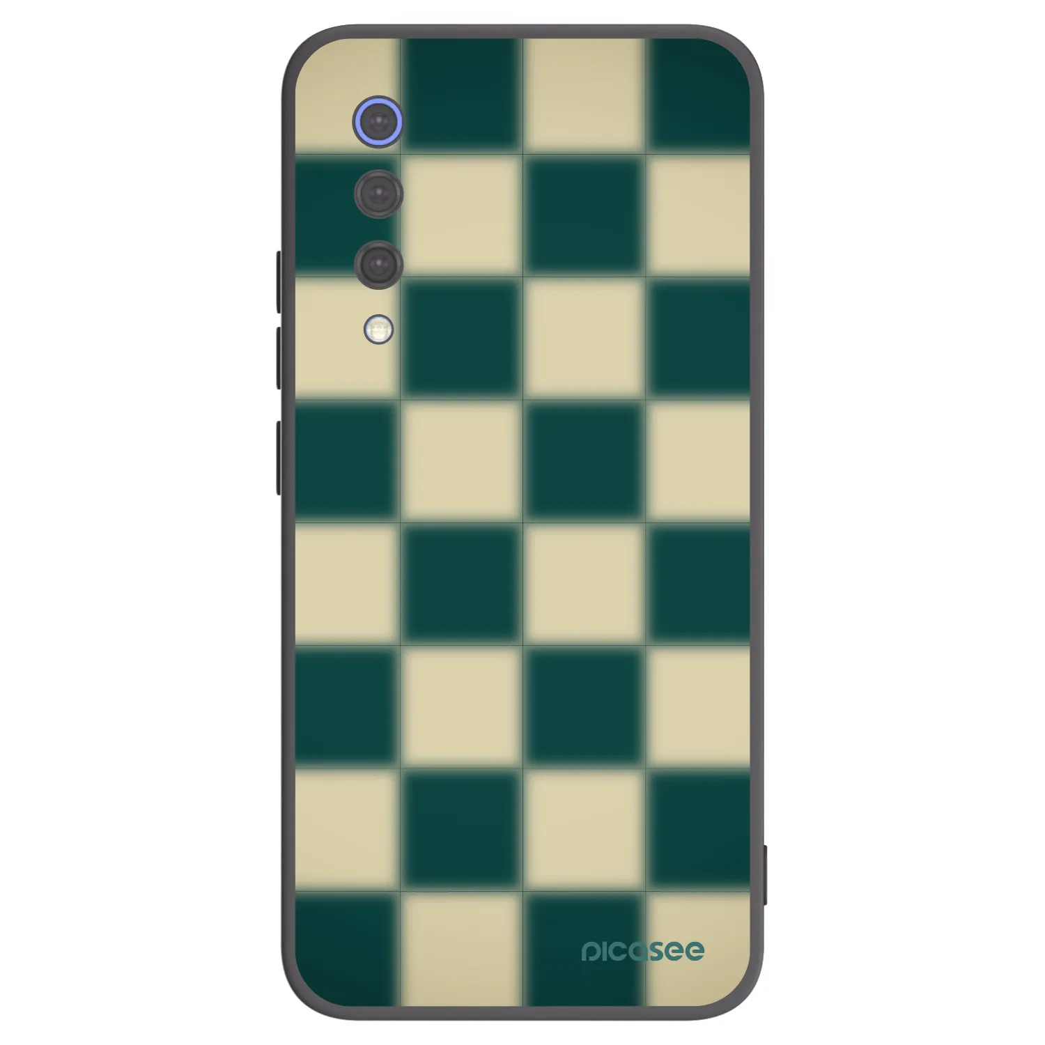 Picasee silikonový černý obal pro Xiaomi Mi 9 SE - Shadow Chess