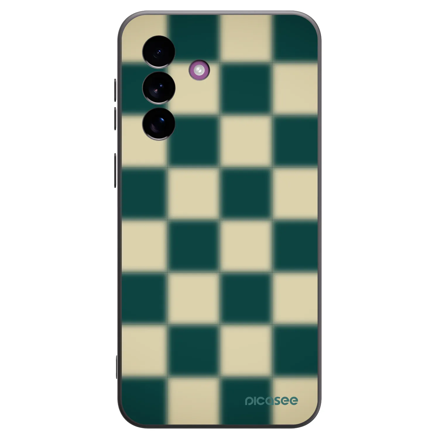 Picasee silikonový černý obal pro Samsung Galaxy A37 - Shadow Chess