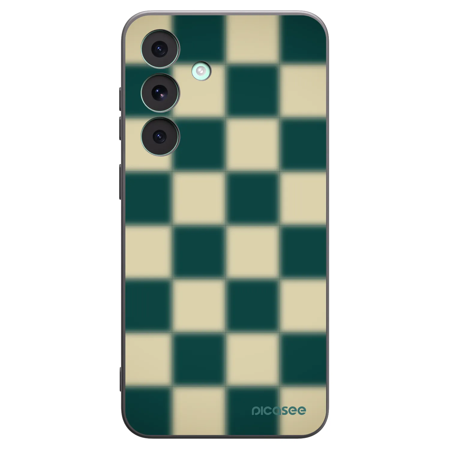Picasee silikonový černý obal pro Samsung Galaxy S26 FE - Shadow Chess