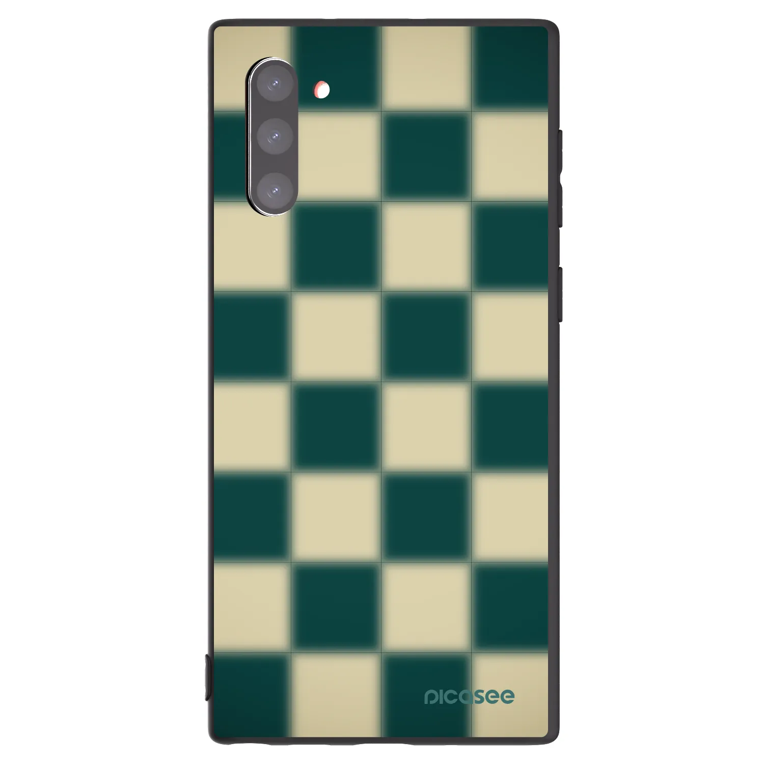 Picasee silikonový černý obal pro Samsung Galaxy Note 10 N970F - Shadow Chess