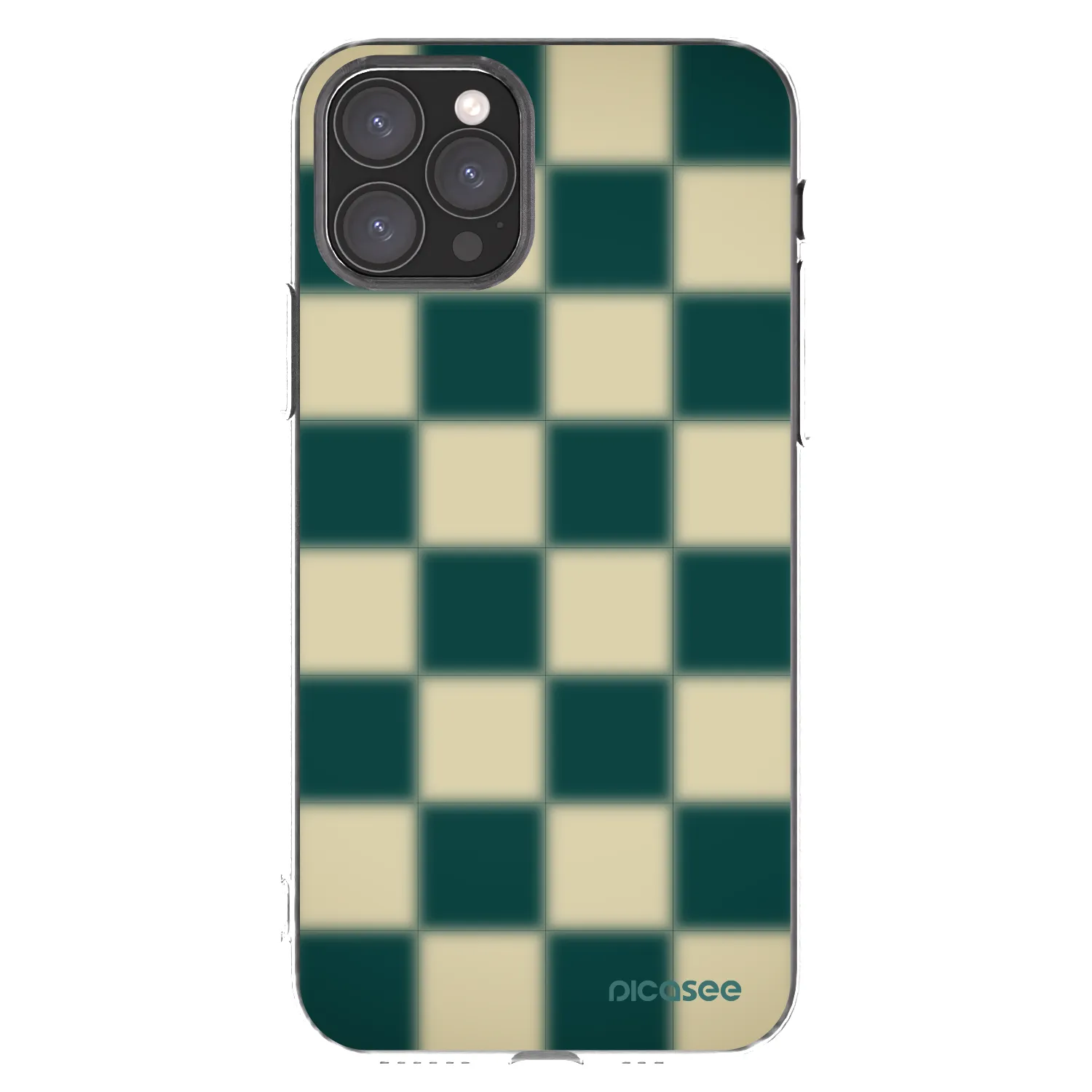 Picasee silikonový průhledný obal pro Apple iPhone 11 Pro - Shadow Chess