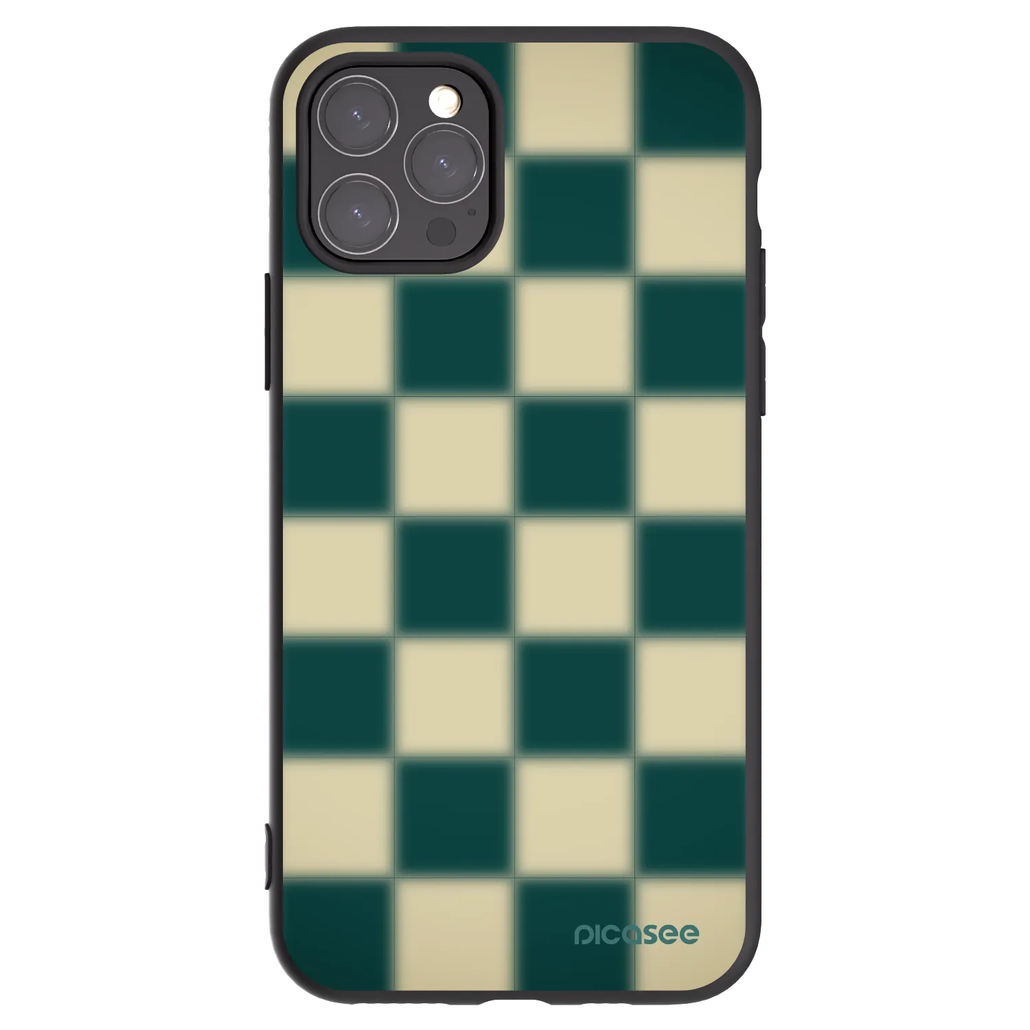 Picasee silikonový černý obal pro Apple iPhone 11 Pro - Shadow Chess