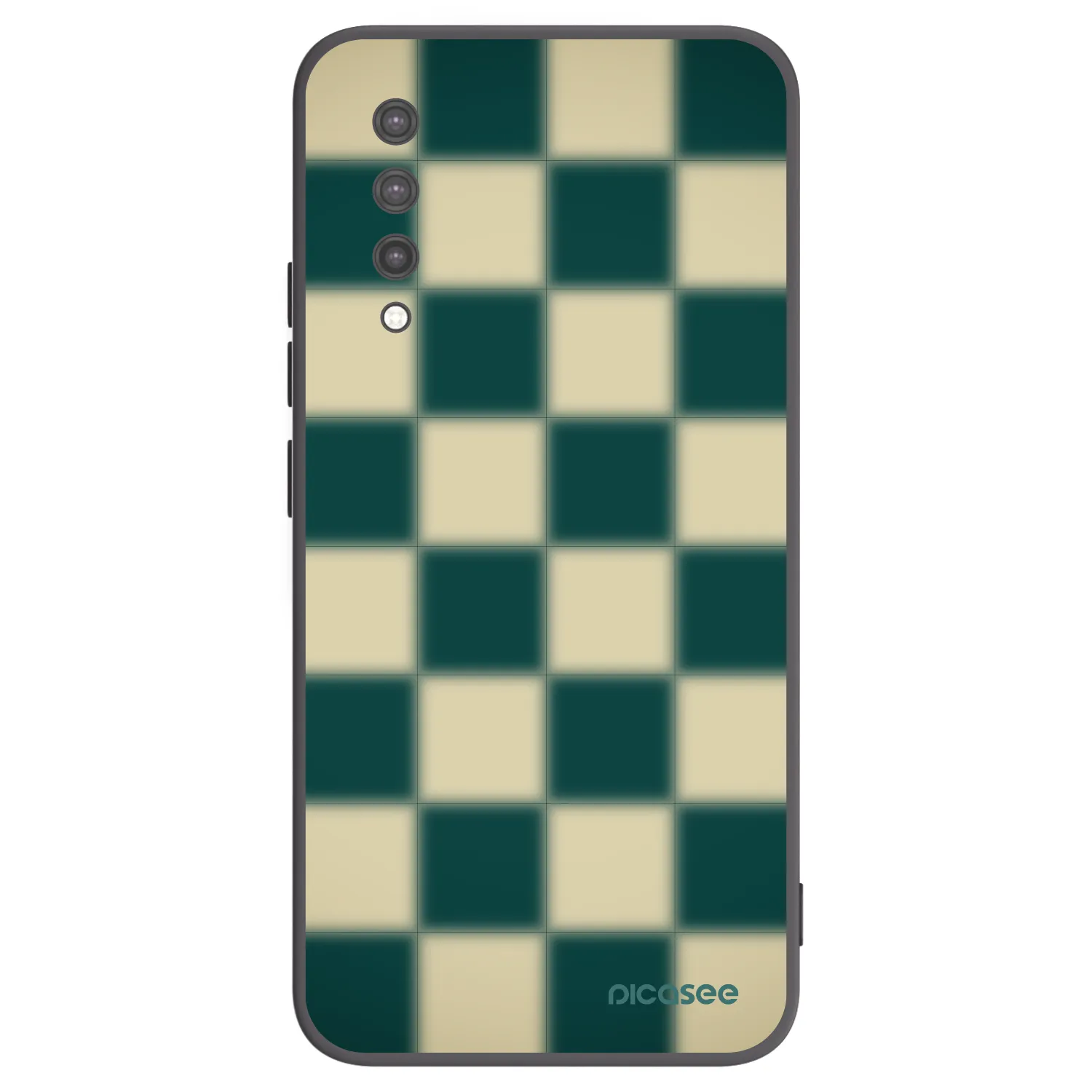 Picasee silikonový černý obal pro Xiaomi Mi 9 Lite - Shadow Chess