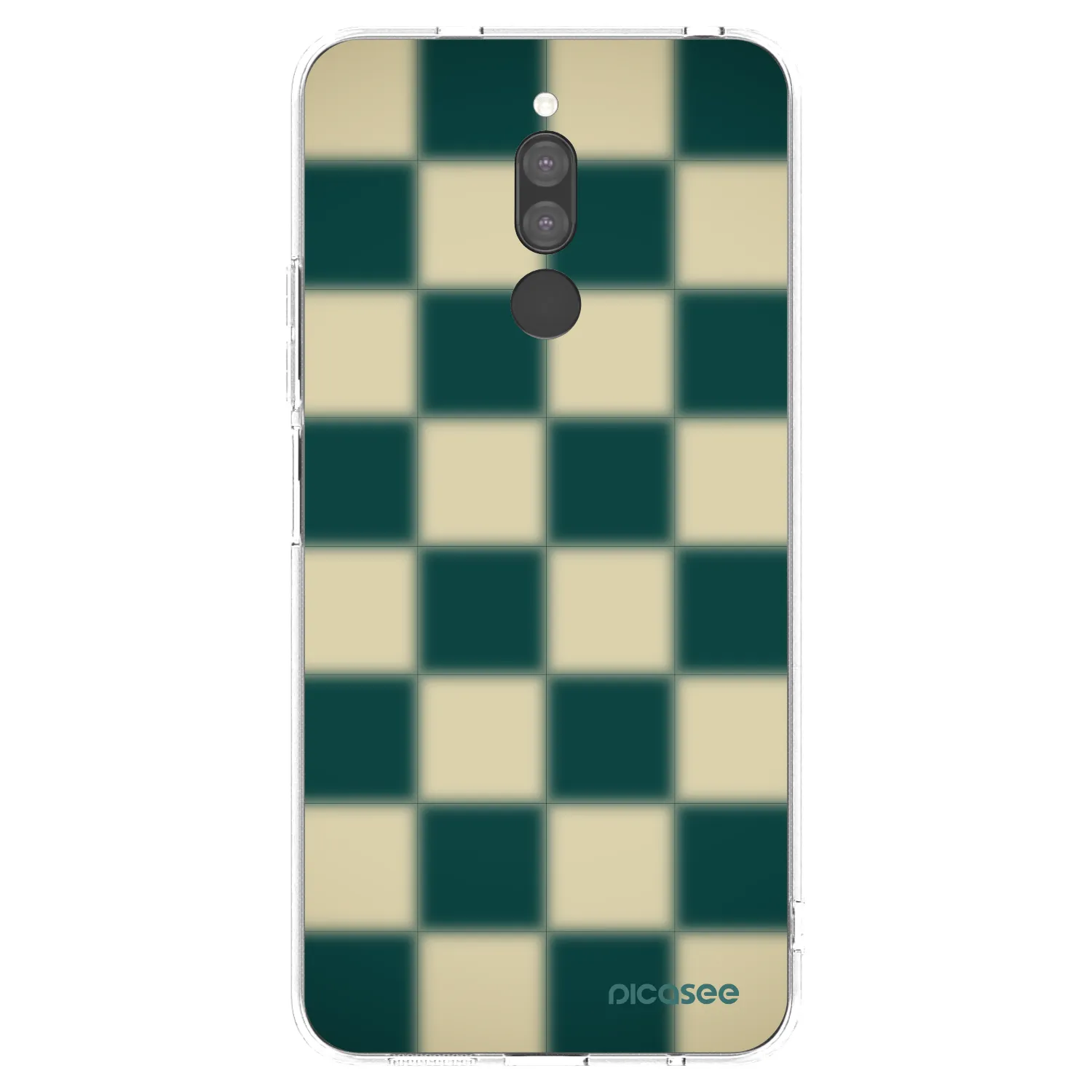 Picasee silikonový průhledný obal pro Xiaomi Redmi 8 - Shadow Chess