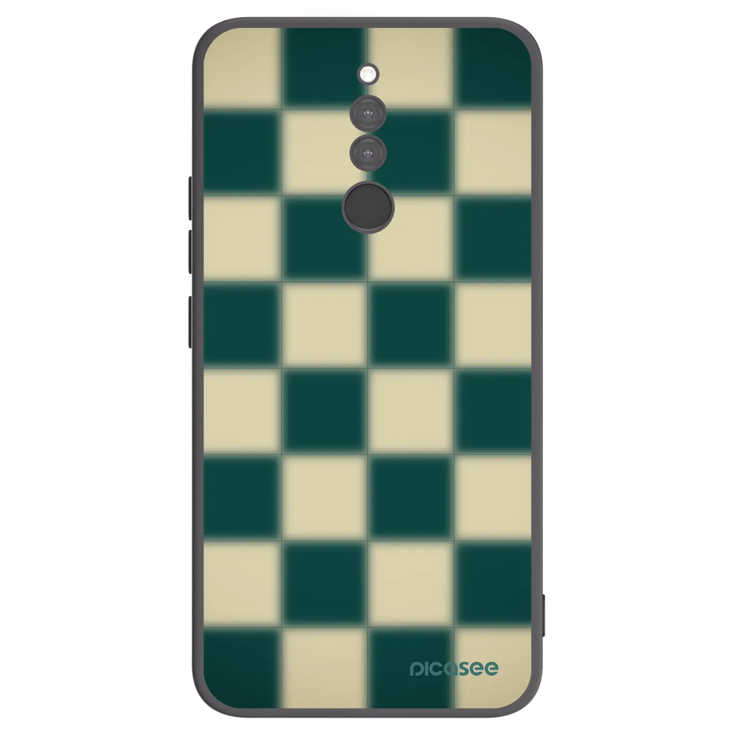 Picasee silikonový černý obal pro Xiaomi Redmi 8 - Shadow Chess