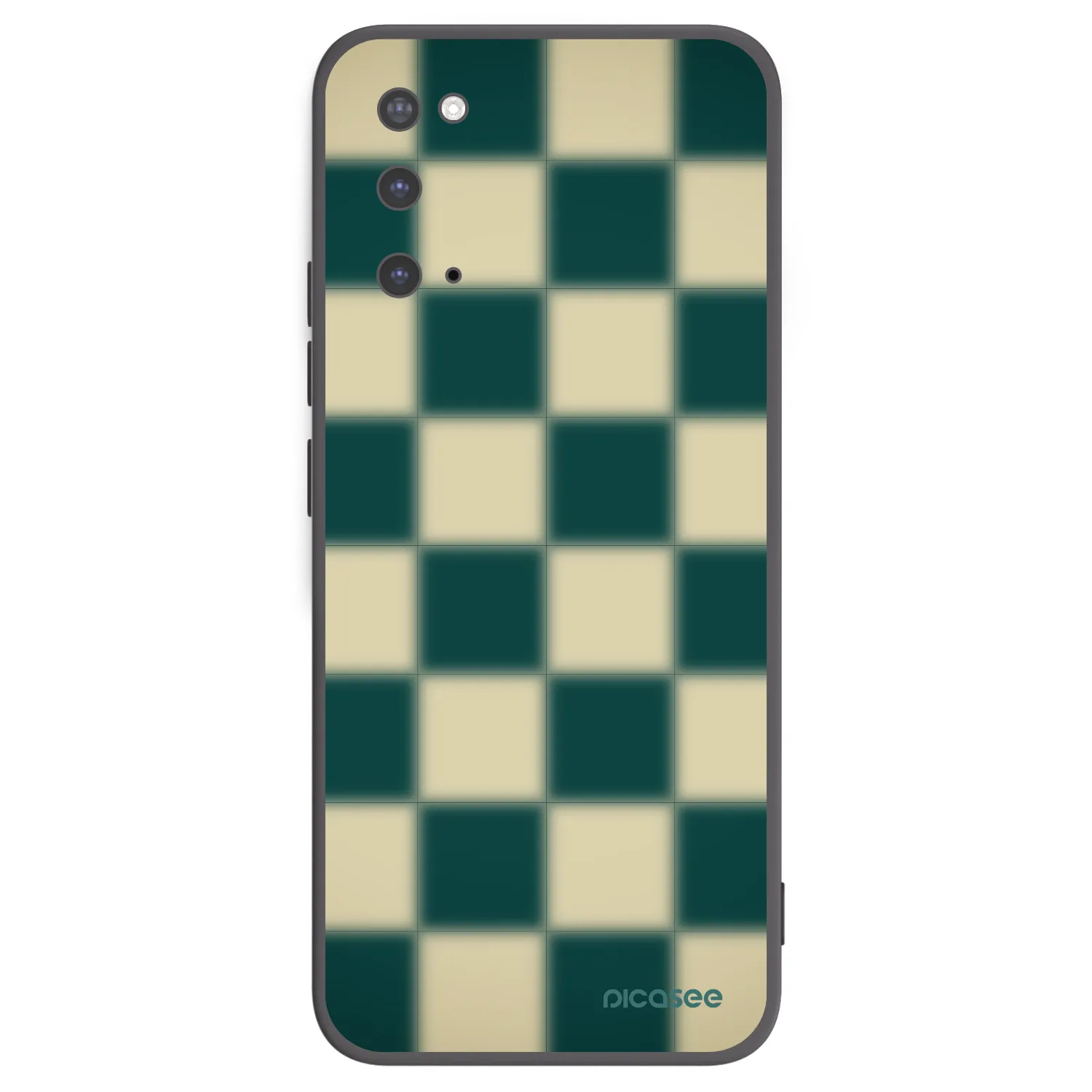 Picasee silikonový černý obal pro Samsung Galaxy S20 G980F - Shadow Chess