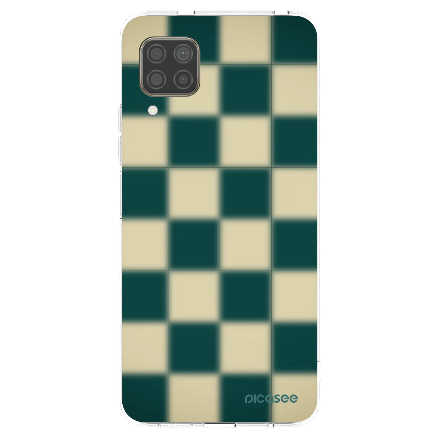 Picasee silikonový průhledný obal pro Huawei P40 Lite - Shadow Chess