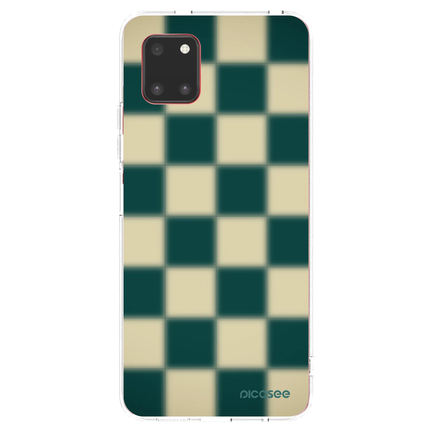 Picasee silikonový průhledný obal pro Samsung Galaxy Note 10 Lite N770F - Shadow Chess