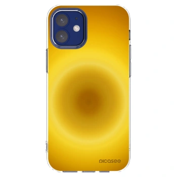 Picasee silikonový průhledný obal pro Apple iPhone 12 mini - Solar Pulse