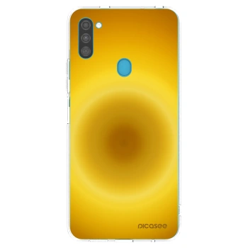 Picasee silikonový průhledný obal pro Samsung Galaxy M11 - Solar Pulse
