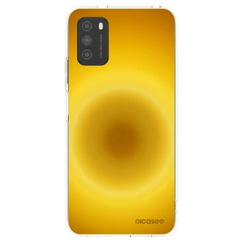 Picasee silikonový průhledný obal pro Xiaomi Poco M3 - Solar Pulse