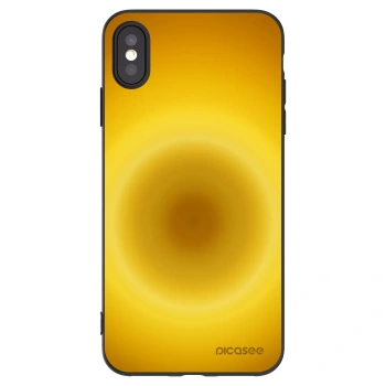 Picasee silikonový černý obal pro Apple iPhone XS Max - Solar Pulse