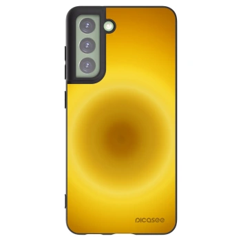 Picasee silikonový černý obal pro Samsung Galaxy S21 FE 5G - Solar Pulse