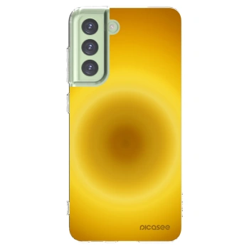 Picasee silikonový průhledný obal pro Samsung Galaxy S21 FE 5G - Solar Pulse