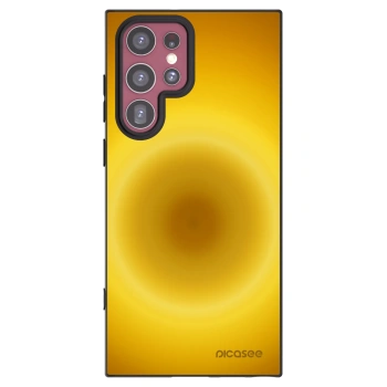 Picasee silikonový černý obal pro Samsung Galaxy S22 Ultra 5G - Solar Pulse