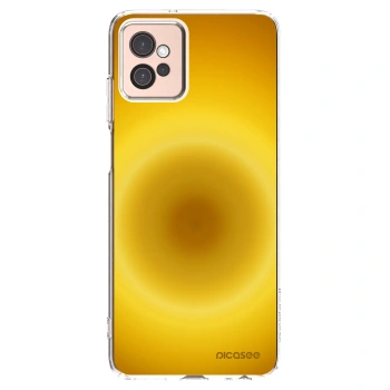 Picasee silikonový průhledný obal pro Motorola Moto G32 - Solar Pulse