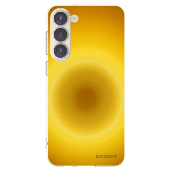 Picasee silikonový průhledný obal pro Samsung Galaxy S23+ 5G - Solar Pulse