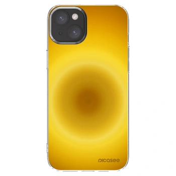 Picasee silikonový průhledný obal pro Apple iPhone 15 Plus - Solar Pulse
