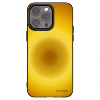 Picasee silikonový černý obal pro Apple iPhone 15 Pro Max - Solar Pulse