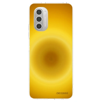 Picasee silikonový průhledný obal pro Motorola Moto G51 - Solar Pulse