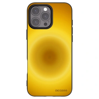 Picasee silikonový černý obal pro Apple iPhone 16 Pro Max - Solar Pulse