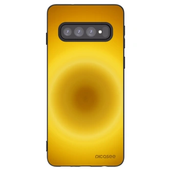 Picasee silikonový černý obal pro Samsung Galaxy S10 G973 - Solar Pulse
