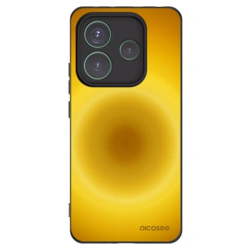 Picasee silikonový černý obal pro Xiaomi Redmi Note 14 5G - Solar Pulse
