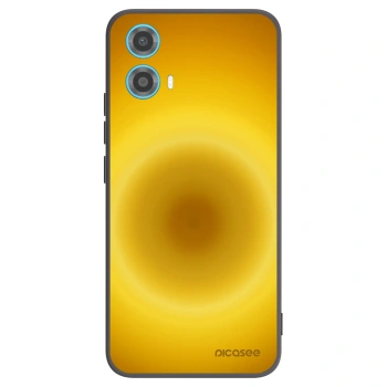 Picasee silikonový černý obal pro Motorola Moto G34 5G - Solar Pulse