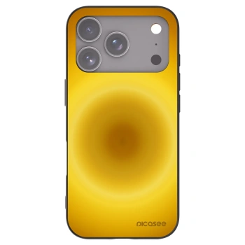 Picasee silikonový černý obal pro Apple iPhone 17 Pro - Solar Pulse